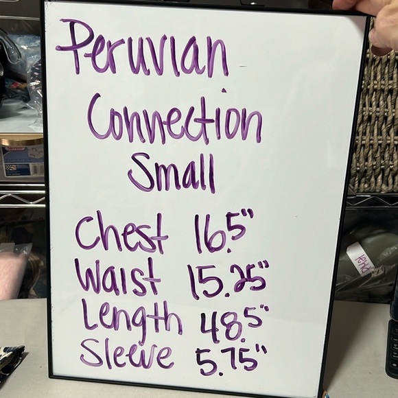 Peruvian Connection Fleur De Chine Dress Size Small - Picture 7 of 10